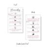 Lashicorn Microneedling Aftercare Cards | 50 Pack | Size 2x3.5 inches Business Card Size | Skin Rejuvenating Microneedling | AntiAging AntiWrinkle Microneedle | Marble Design view 3