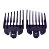 Taper King Clipper Guide Combs - Fool Proof Tapers & Fades at Home! Amethyst - #2 to #4 - Compatible with Wahl/Conair Clippers! view 1