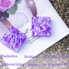 2 PCS Yoni Soap Bars for Women, 100% Handmade Natural PH Balanced & V Cleansing Bar Soap for Women, Natural Soap Bar with Bubble Foam Net, Bath Wash Odor Remover 3.53oz/100g (purple) view 2