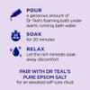 Dr Teal's Foaming Bath with Pure Epsom Salt, Soothe & Sleep with Lavender, 34 fl oz (Pack of 4) view 3