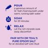 Dr Teal's Foaming Bath with Pure Epsom Salt, Black Elderberry with Vitamin D, 34 fl oz (Pack of 4) view 3