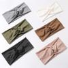 Artilady 6 Pack Wide Boho Headbands for Women - Soft Yoga Elastic Hair Bands for Girls Workout Running Sport Headwrap Non-slip Breathable (Sunset) view 1