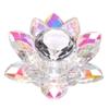 Lotus Shape Glass Dappen Dish Nail Art Acrylic Liquid Powder Crystal Bowl Glass Nail Crystal Cup with Lid for Nail Art Care Tools for Women Small view 1