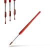 Kolinsky Acrylic Nail Brush Size 8, Acrylic Nail Brush for Acrylic Powder Nail Carved and Extend Nails, Kolinsky Hair Red Wooden Handle for Beginner and Professional view 1