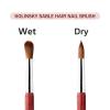 Kolinsky Acrylic Nail Brush Size 22, Acrylic Nail Brush for Acrylic Powder Nail Carved and Extend Nails, Kolinsky Hair Red Wooden Handle for Beginner and Professional view 4