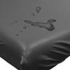 Saloniture 2-Piece Waterproof Massage Table Sheet Set - Includes Machine Washable Fitted Sheet and Face Cradle Cover - Black view 2