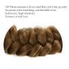 STHEJFB Braid Headband 2 3 Strands combinations Messy Wide Chunky Fluffy Elastic Stretch Hairpiece Braided Headband Women Girl Beauty accessory (Braid pioneer C) view 4