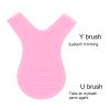 50pcs Y Lash Tool Y Shape Eyelash Brush Lash Perm Brush Silicone Grafting Eyelash Brush for Eyelash Extension Makeup Tool (Light), Wholesale Business view 3