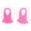 FOMIYES 2Pcs Wrinkle Nasolabial Folds Sticker, Anti-Wrinkle Face Patches for Girls Women, Silicone Rosy Facial Care Stickers Lines, Mouth Wrinkles, and view 1
