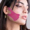 FOMIYES 2Pcs Wrinkle Nasolabial Folds Sticker, Anti-Wrinkle Face Patches for Girls Women, Silicone Rosy Facial Care Stickers Lines, Mouth Wrinkles, and view 2