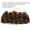STHEJFB Braid Headband 2 3 Strands combinations Messy Wide Chunky Fluffy Elastic Stretch Hairpiece Braided Headband Women Girl Beauty accessory (Braid pioneer B) view 3