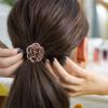 SOLUSTRE 12pcs Hair Claw Clip Pink Hair Clips Women Claw Clips Pink Accessories Styling Flower Clip Pin Red Small Grip pin Girl Child Vintage view 3