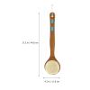 1 Pc Bamboo Long Handle Brush Massage Back Brush Bathing Massage Shower Bamboo Tender Long-Handled Bath Bathing Rubbing Tool view 2