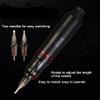 Pirate Face Tattoo Professional Aluminum Alloy Tattoo Machine Rotary Pen - Black view 3