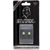 STUDEX STAINLESS STEEL 5MM CUBIC ZIRCONIA NEON GREEN view 3