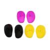 3 Pairs 5x7.5CM/2x2.95 Inch Reusable Hairdressing Silicone Ear Covers Hair Dye Shield Protector Salon Hair Styling Tool DIY Accessories (Color Random) view 1