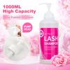 ACTROL Eyelash Extension Cleanser Rose 1L Natural Lash Extension Shampoo Professional Eyelid Foaming Cleanser Paraben & Sulfate Free Non-lrritating with Salon and Home Care view 4