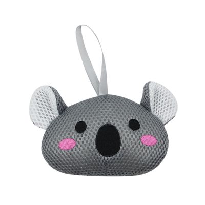 Suillty Unicorn Cartoon Animal Bath Shower Sponge Pouf Loofahs - Eco-Friendly Exfoliating Mesh Brush Mesh Bath Shower Ball Sponge - Exfoliate, Cleanse, Soothe Skin (Koala)