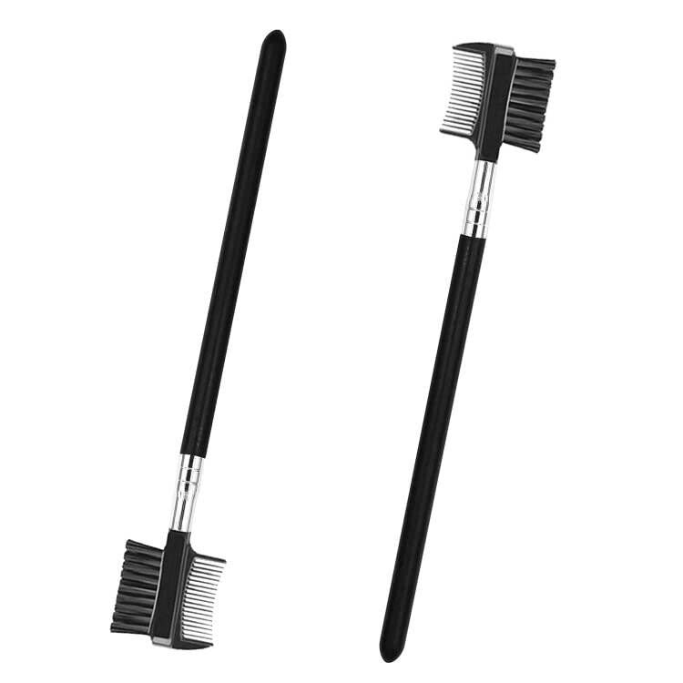 2 PCS Eyelash Comb and Eyebrow Brush Comb, Eyebrow Eyelash Brush Makeup Tool for Eyelashes extension (Pack of 2))