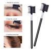 2 PCS Eyelash Comb and Eyebrow Brush Comb, Eyebrow Eyelash Brush Makeup Tool for Eyelashes extension (Pack of 2)) view 4