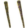 Set of 2 JCGY Alligator Strong Metal Hair Clips Long Duckbill Clips Beakclips for Hair Upstyling for Women Girls NM110-2nJetGpur view 1
