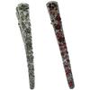 Set of 2 JCGY Alligator Strong Metal Hair Clips Long Duckbill Clips Beakclips for Hair Upstyling for Women Girls NM110-2nJetNred view 1