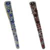 Set of 2 JCGY Alligator Strong Metal Hair Clips Long Duckbill Clips Beakclips for Hair Upstyling for Women Girls NM110-2nSapNred view 1