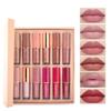 12 Colors Matte & Glossy Liquid Lipstick Set  Book Style Gift Kit for Women & Girls  Long Lasting Waterproof Lip Gloss with Nude, Pink, Red Shades, Non-Sticky, Transfer-Proof Lip Stain (Set A) view 3