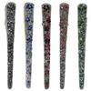 Set of 5 JCGY Alligator Strong Metal Hair Clips Long Duckbill Clips Beakclips for Hair Upstyling for Women Girls NM110-2-3nJnSnRnRosenGreen view 1