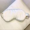 100% Silk Mulberry Sleep Mask for A Full Night's Sleep | Comfortable & Super Soft Eye Mask, Great for Travel, and Gifting view 2