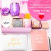 Birthday Gifts for Women-Best Relaxing Spa Gift Box Basket for Wife Mom Sister Girlfriend Daughter Best Friend Mother-Happy Birthday Gifts for Women (Purple) view 2
