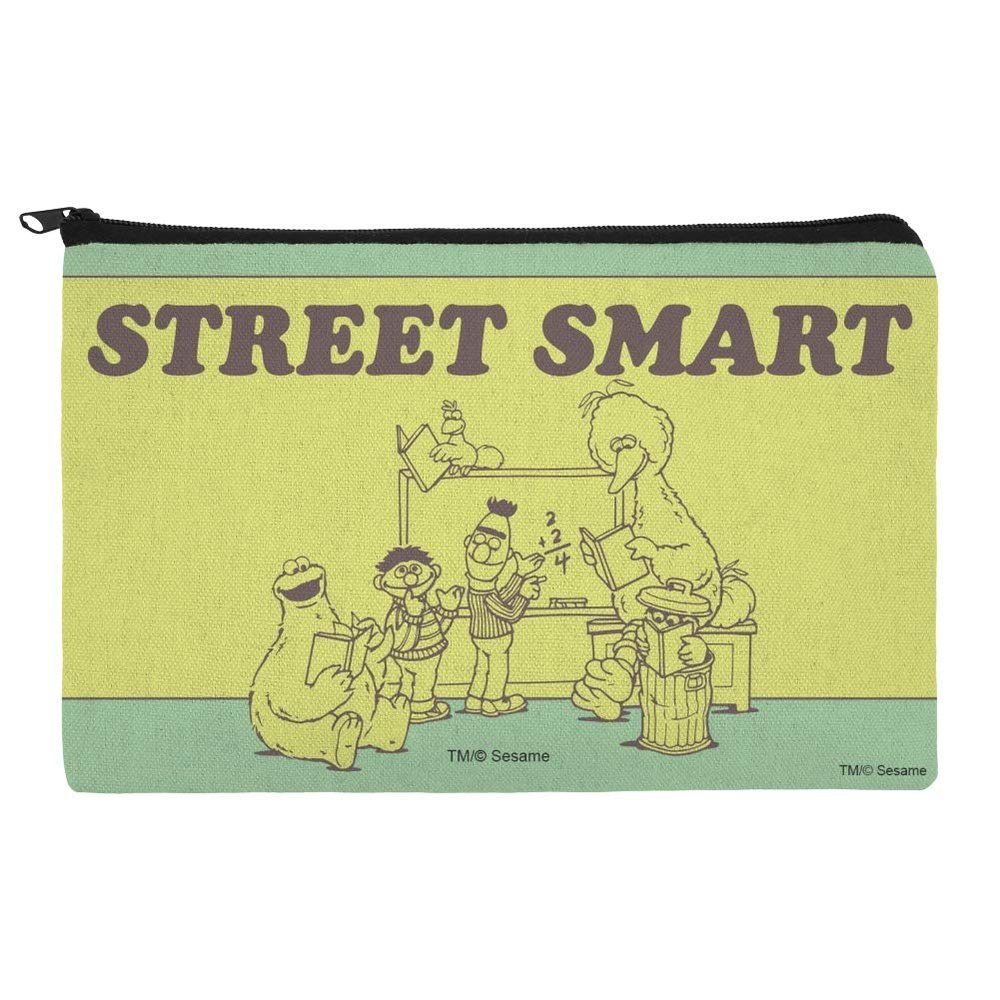 GRAPHICS & MORE Sesame Street Smart Accessories Pencil Pen Bag Organizer Pouch