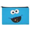 GRAPHICS & MORE Sesame Street Cookie Monster Face Accessories Pencil Pen Bag Organizer Pouch view 1