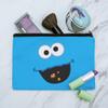 GRAPHICS & MORE Sesame Street Cookie Monster Face Accessories Pencil Pen Bag Organizer Pouch view 2