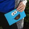 GRAPHICS & MORE Sesame Street Cookie Monster Face Accessories Pencil Pen Bag Organizer Pouch view 3