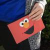 GRAPHICS & MORE Sesame Street Elmo Face Accessories Pencil Pen Bag Organizer Pouch view 3