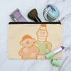 GRAPHICS & MORE Sesame Street Bert and Ernie Distressed Accessories Pencil Pen Bag Organizer Pouch view 2