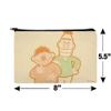 GRAPHICS & MORE Sesame Street Bert and Ernie Distressed Accessories Pencil Pen Bag Organizer Pouch view 4