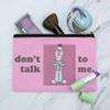 GRAPHICS & MORE Sesame Street Bert Don't Talk to Me Accessories Pencil Pen Bag Organizer Pouch view 2