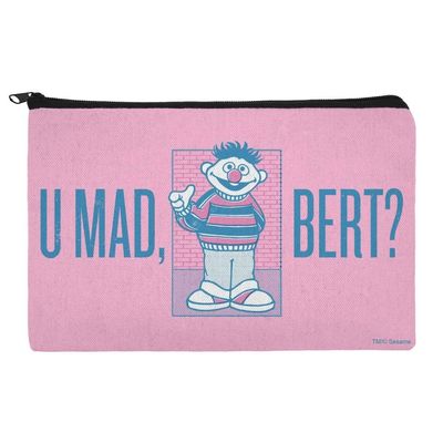 GRAPHICS & MORE Sesame Street Ernie U Mad, Bert? Accessories Pencil Pen Bag Organizer Pouch