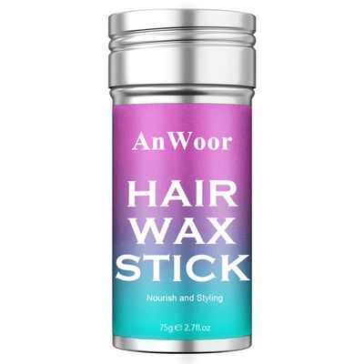 AnWoor Hair Wax Stick for Flyaways Hair Accessories for Women Girls Hair Bun Maker for Kids Baby Hair Gel Stick Kids Hair Products Slick Stick Girls Hair Accessories Hair Smoothing Stick