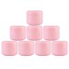 50ml Pink PP Facial Care Cream Bottle Portable Refillable Leakproof Lip Balm Lotion Cream Cosmetic Storage Container Tins (20Pcs) view 1