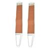 FOMIYES 2pcs Razor Sharpening Belt Shaving Strop Strap Home Use Sharpener Tool Professional Case Random Color view 1