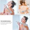 2pcs Back Scrubbing Brush Shower Cleaning Tool Bath Scrubber Brush Long Handle Bathing ing Supply Cleaning Back Long Handle Washer view 3