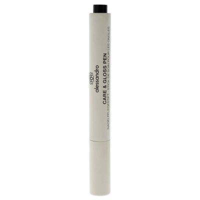 alessandro Spa Care and Gloss Pen for Women - Contains Two Different Surfaces - Helps Eliminate Small Ridges - Smooths Nail Surface - Leaves Nails Glossy - Cruelty Free - 1 Pc Nail File