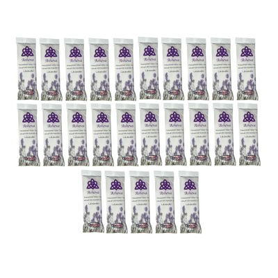 Asheva 8" x 9" Individually Wrapped Oshibori Disposable Towels - Luxurious Moist Cotton Hot/Cold Refreshment Towel - Lavender, Lemon, or Tea Tree Scents - Perfect for Spa, Travel, Dining & Events