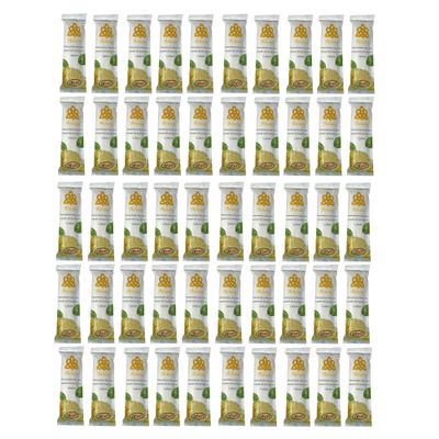 Asheva 8" x 9" Individually Wrapped Oshibori Disposable Towels - Luxurious Moist Cotton Hot/Cold Refreshment Towel - Lavender, Lemon, or Tea Tree Scents - Perfect for Spa, Travel, Dining & Events