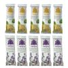 Asheva 8" x 9" Individually Wrapped Oshibori Disposable Towels - Luxurious Moist Cotton Hot/Cold Refreshment Towel - Lavender, Lemon, or Tea Tree Scents - Perfect for Spa, Travel, Dining & Events view 1