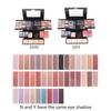 DISAAR BEAUTY All In One Makeup Gift Kit - The Ultimate Color Combination - 39 Eyeshadow, 4 Compact Powder, 6 Blusher, 3 Lipsticks, 2 Eyebrow Pencils, 2 Glitters, 1 Brush, 1 Mascara, 1 Mirror, 49 Colors Makeup Set Combination Palette (331N) view 3