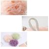 LEI789LL Exfoliating Washcloth Soft Exfoliating Loofah Back Strap Loofah Bath Towel Shower Massage Glove Exfoliator Glove Bath Ball Body Cleaning Exfoliating Towel (Color : A) view 4